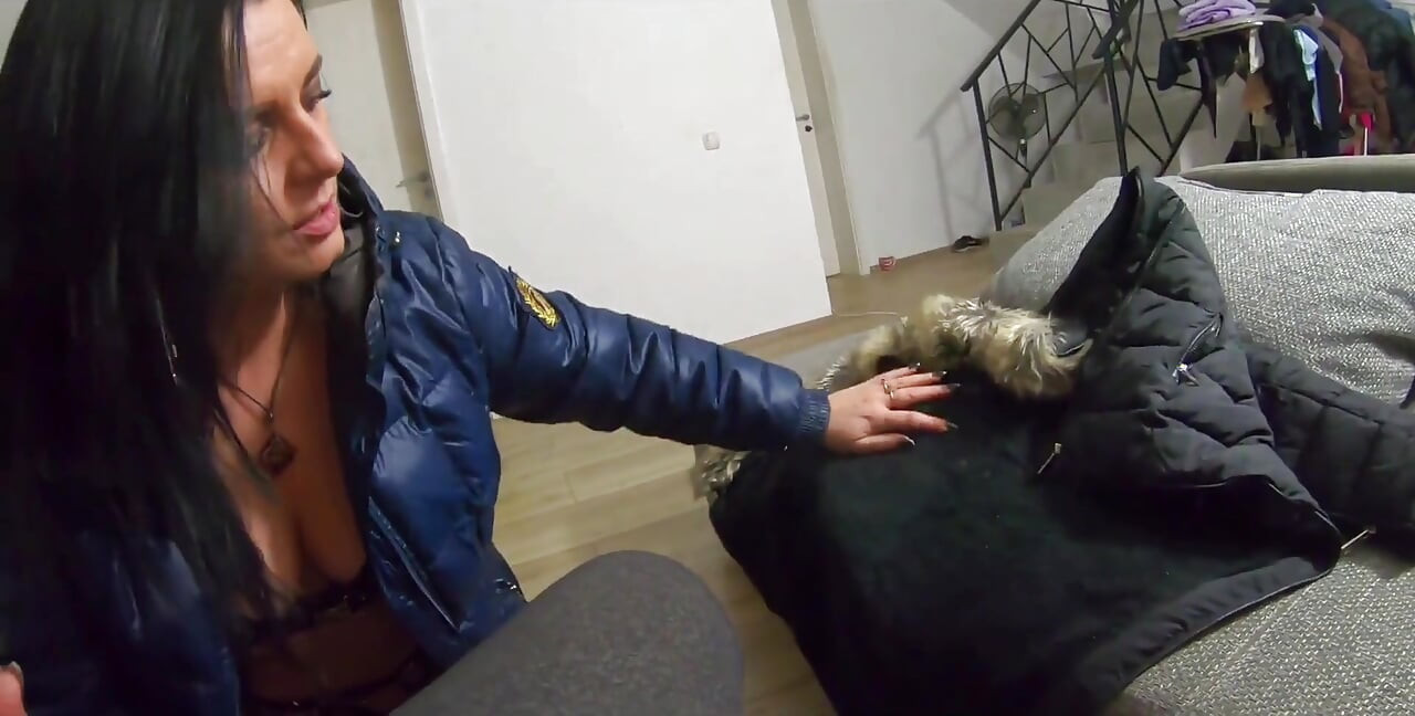 Tiefer blowjob, komm auf meine unterjacken