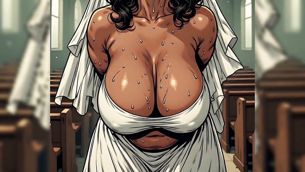 Mulheres indianas sensuais na igreja (ai art)