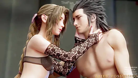 Final Fantasy 7 FF7 - Tifa + Aerith All Work 2024 WM Grading Warna Penuh (Suara) oleh Aries ' Animasi Penganiayaan Hentai 3D