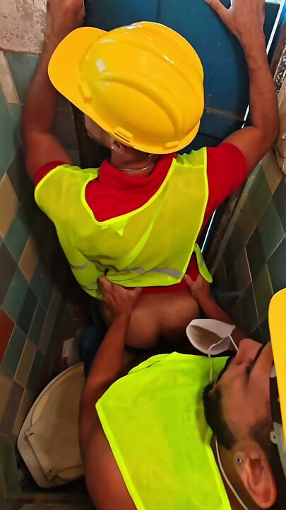 SEX IN THE BATHROOM OF A PUBLIC WORKPLACE