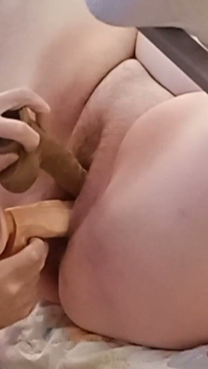 tormenting pussy with sex toys fisting with her hands | Clip 1