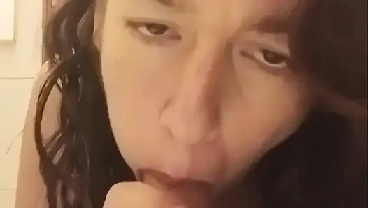 Hot MILF Sucking