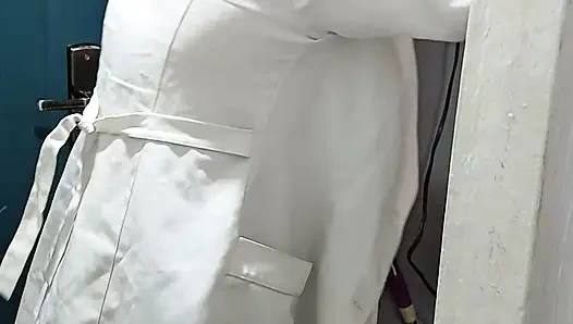 A MILF Lesbian Doctor Cums in a Patient's Mouth