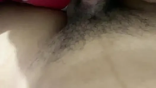 in the mouth of a beautiful hijab girl