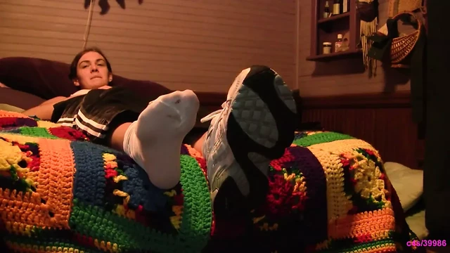 Tara barefoot tickled