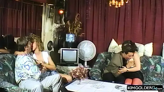 Wilde Gruppenorgie mit heissen Paaren