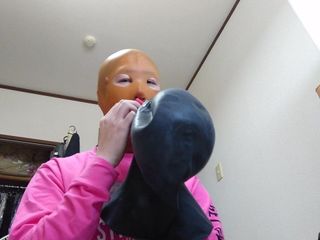 Het is niet gelukt om een ​​anatomisch masker op te zetten. 1 (andere hoek)
