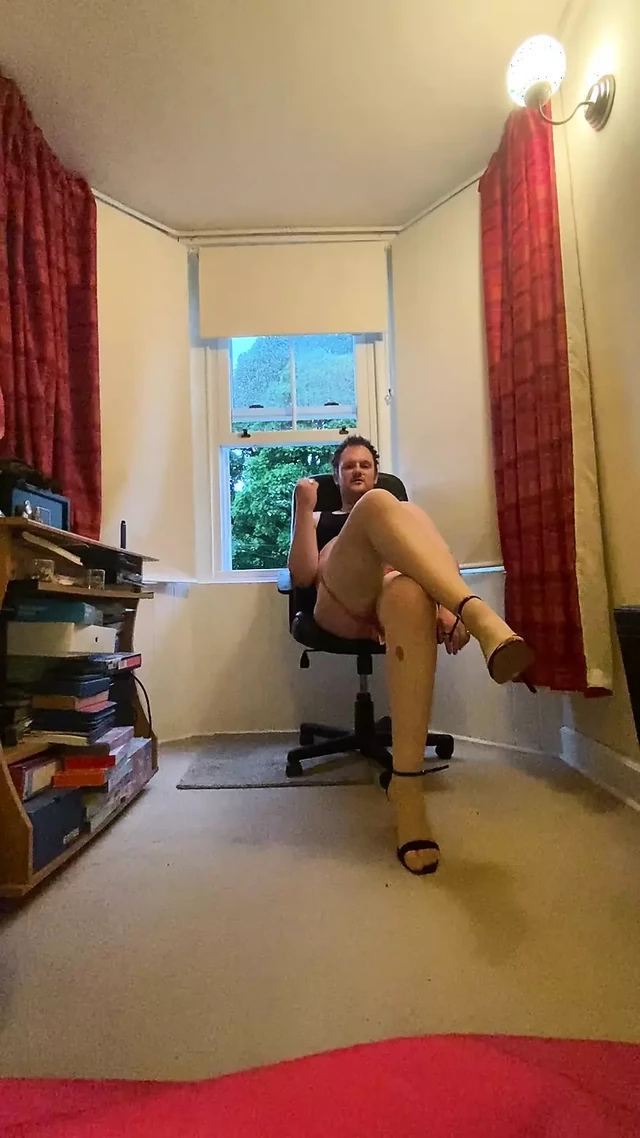 Ava Maxwell JOI in tan stockings long version