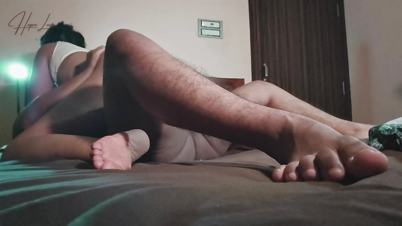 young Horny Couple Fucking In Bedroom.
