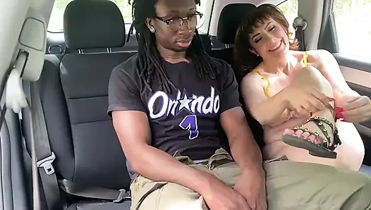 Roadside Assistance Bts Melody Mynx & Kaiden Bailey Car Sex