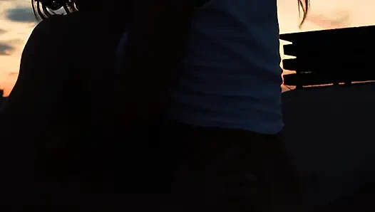I Give My Girlfriend a Quick Fuck on the Roof of the College