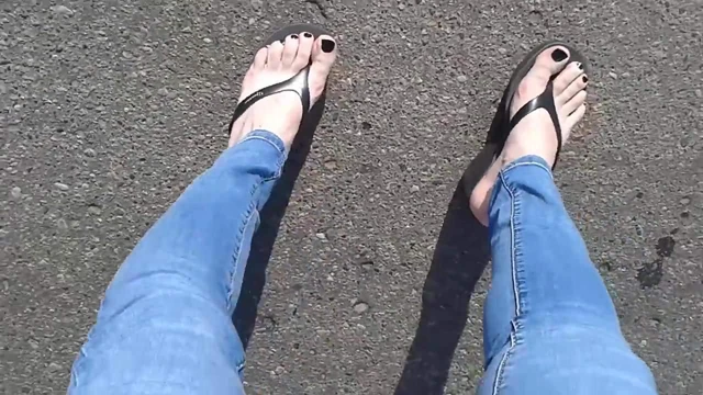 platform flip flops