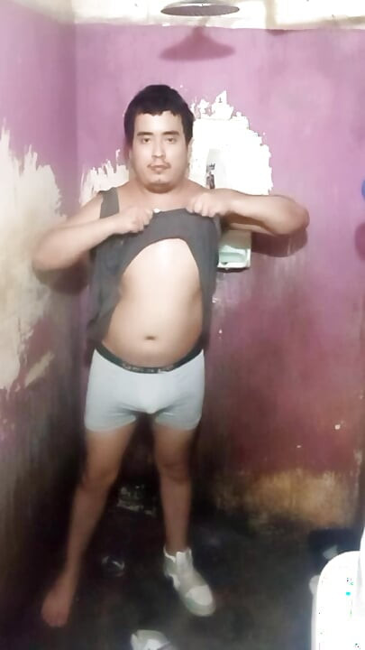 Jesus no banho boxeador 11