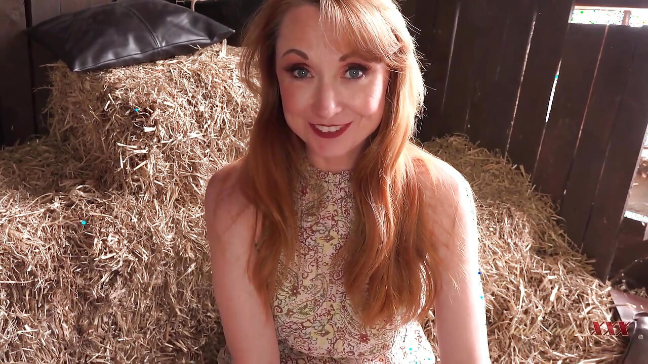 AuntJudysXXX - Horny MILF Housewife Lily Sucks Your Cock in the Barn