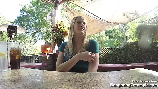 Summer's interview before her blowbang