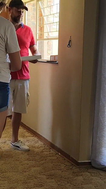 Must-see moment from "Cuckold i dared my wife to fuck the pizza guy"