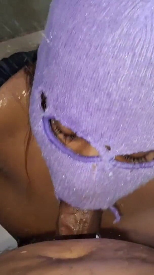 I gave my stepdad a blowjob and took a shower with him and peed on him. | Clip 1