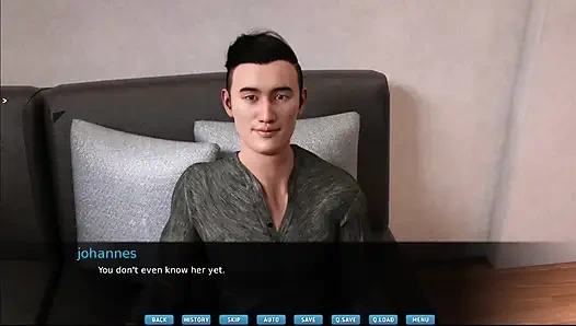 Bound to please #3 - Johannes watched Julia taking a nap in sexy nighty's.