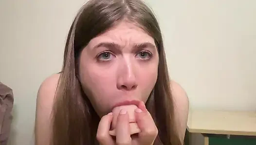 sucks very deeply to the point of gag reflex that anyone will envy