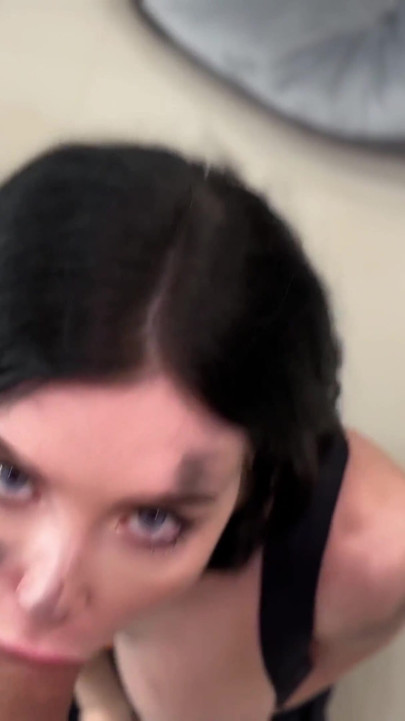 Beauty Auto-Mechanic Deepthroat, Rough Fucks and Gets Facial POV | Clip 1