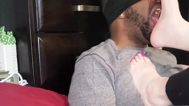 MOTHER IN LAW DOMINATES WITH HER FEET