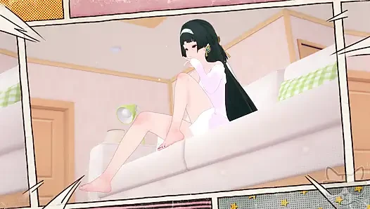 Astra Yao x Evelyn Chevalier (Zenless Zone Zero), sakin ve rahat bir gün