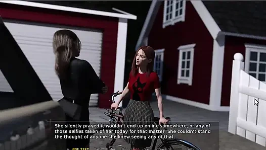 Осень Кейси 2 раздевается в лесу