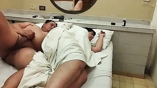 Trying to rest in a one-star hotel