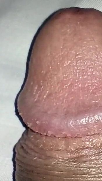 Uncut Cock - Precum - Napletek - Close up - Big Cock