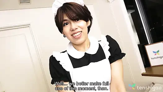 Hinata Nanase'in kocasını yarak emiyor!