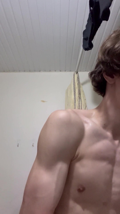 Sexy boy taking a shower | Clip 1