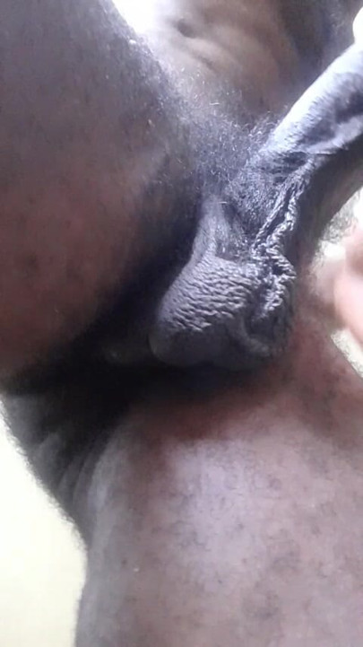 Suck my dark swinging balls. #Stud #BBC #BlackKing #BNWO