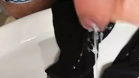 cumming üzerinde kirli çorap