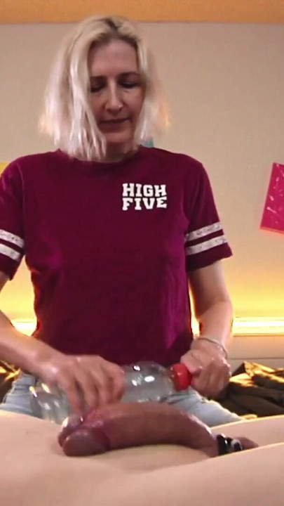 Homemade cock massage! | Clip 1