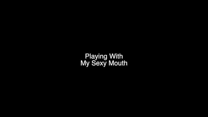 Seksi ağzımla oynuyorum (standart tanım)