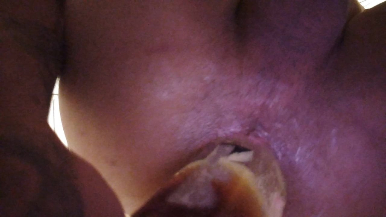 Huge bottle in my hungry asshole