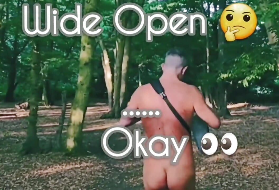 Naked Outdoor Walking