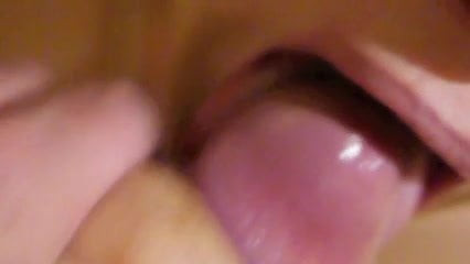 I did say she likes to cum after taking a mouthful.