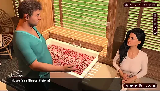 Whispers of desire - Faithfull Path 12, sarah ging in den massagesalon