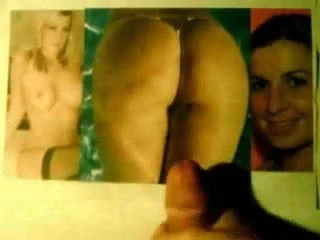 charlotte engelhardt auf den arsch gespritzt. cum on pic