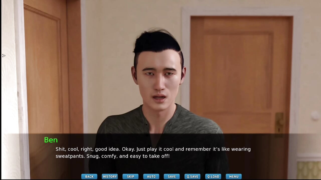 Este legat să te rog # 3 - Johannes a urmărit-o pe Julia luând un pui de somn în cămașă de noapte sexy.