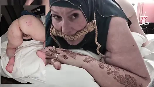 Hijabi cripple bum BDSM aus beiden Winkeln