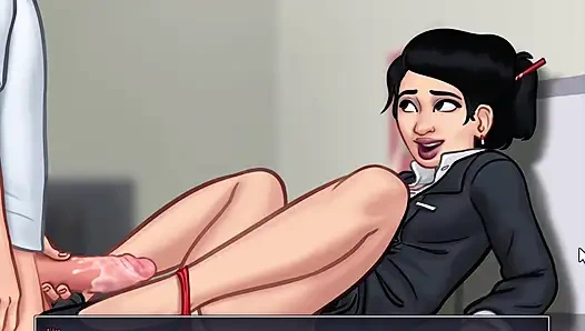 Summertime Saga - All Sex Scene with Liu