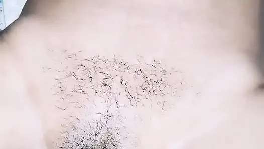 Pooja put her hand in wife's pussy and inserted cucumber, pussy and ass exploded