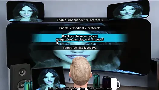 Sexbot - sam is sitting on my face