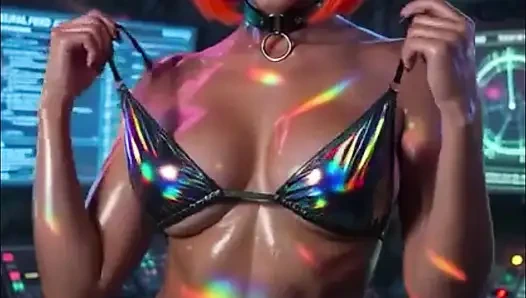 Zoa - Cyberpunk AI Girl Sensual Dance