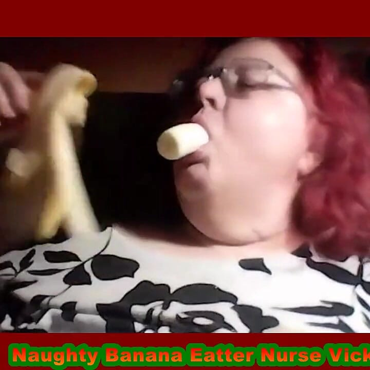 Naughty Banana Eater Nurse Vicki