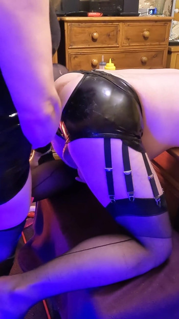 Iconic moment from "Maximum Anal Stuffing for my Sissy Boy! Deep Insertion and Pegging Reward!"