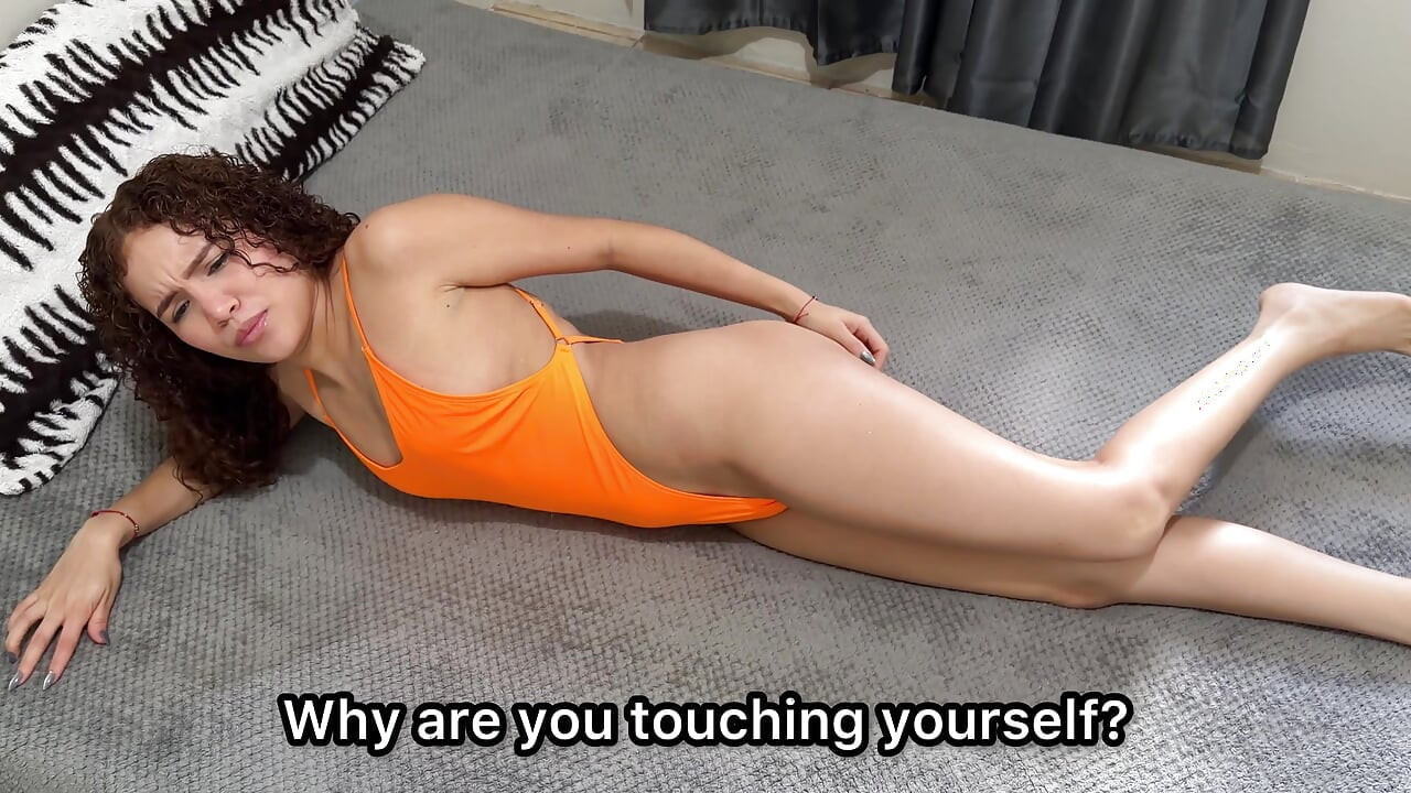 MY STEPSISTER MADE ME CUM ON HER