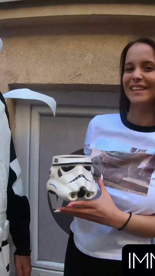 Stepdad Butt Fucks &amp; Makes Jennifer Mendez Squirt On Star Wars Day, Aka May The Fourth Be With You | Clip 1